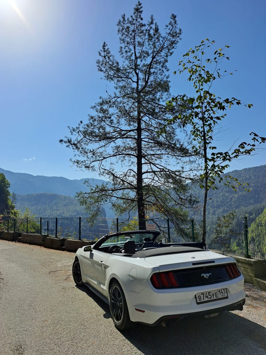 На кабриолете по Сочи и окрестностям (Мария)