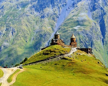 Жинвальское водохранилище, Ананури, Гергети