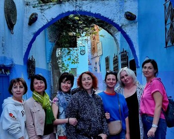 Сине-голубой Шефшауэн, переезд в Касабланку