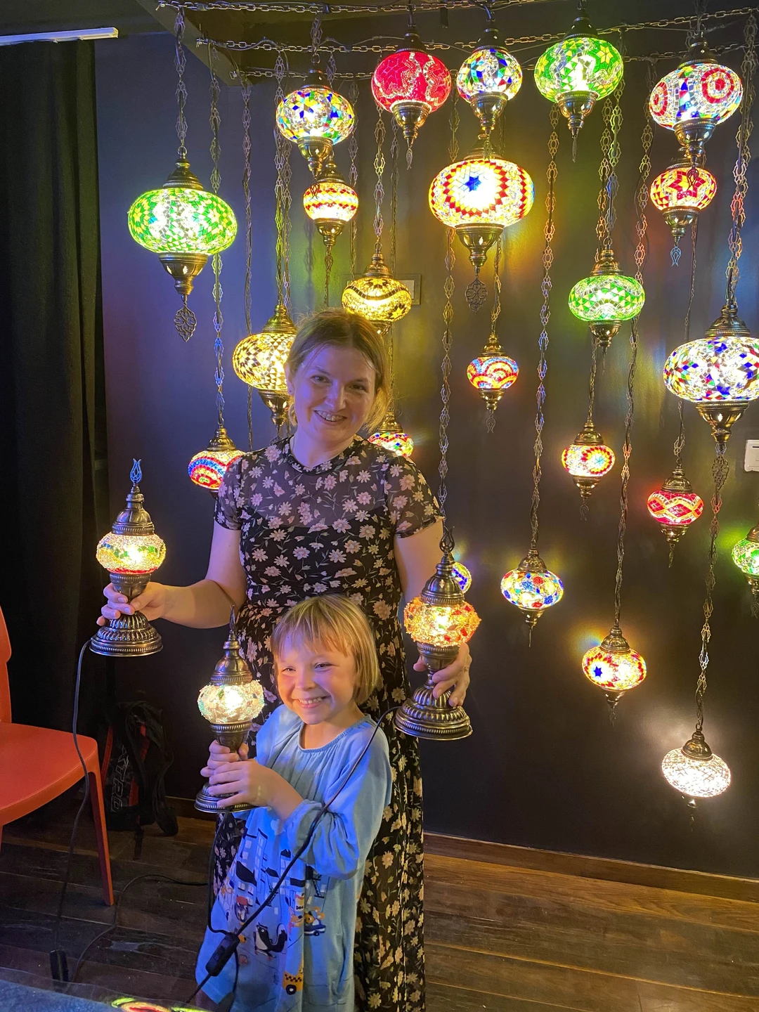 Все было здорово! Учим теперь всех турецкой мозаике:)