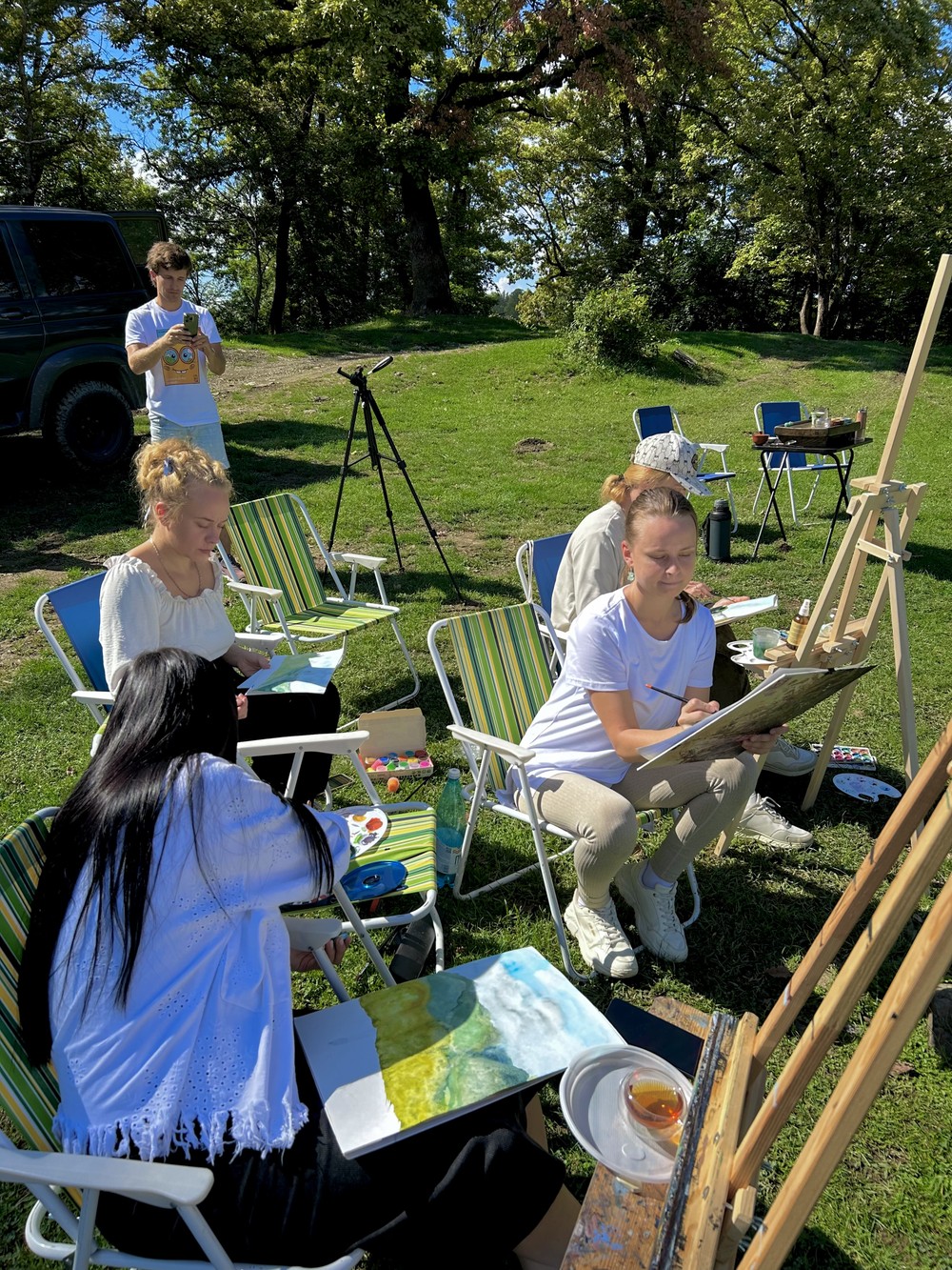 Мастер-класс по рисованию в горах Сочи (11/15)