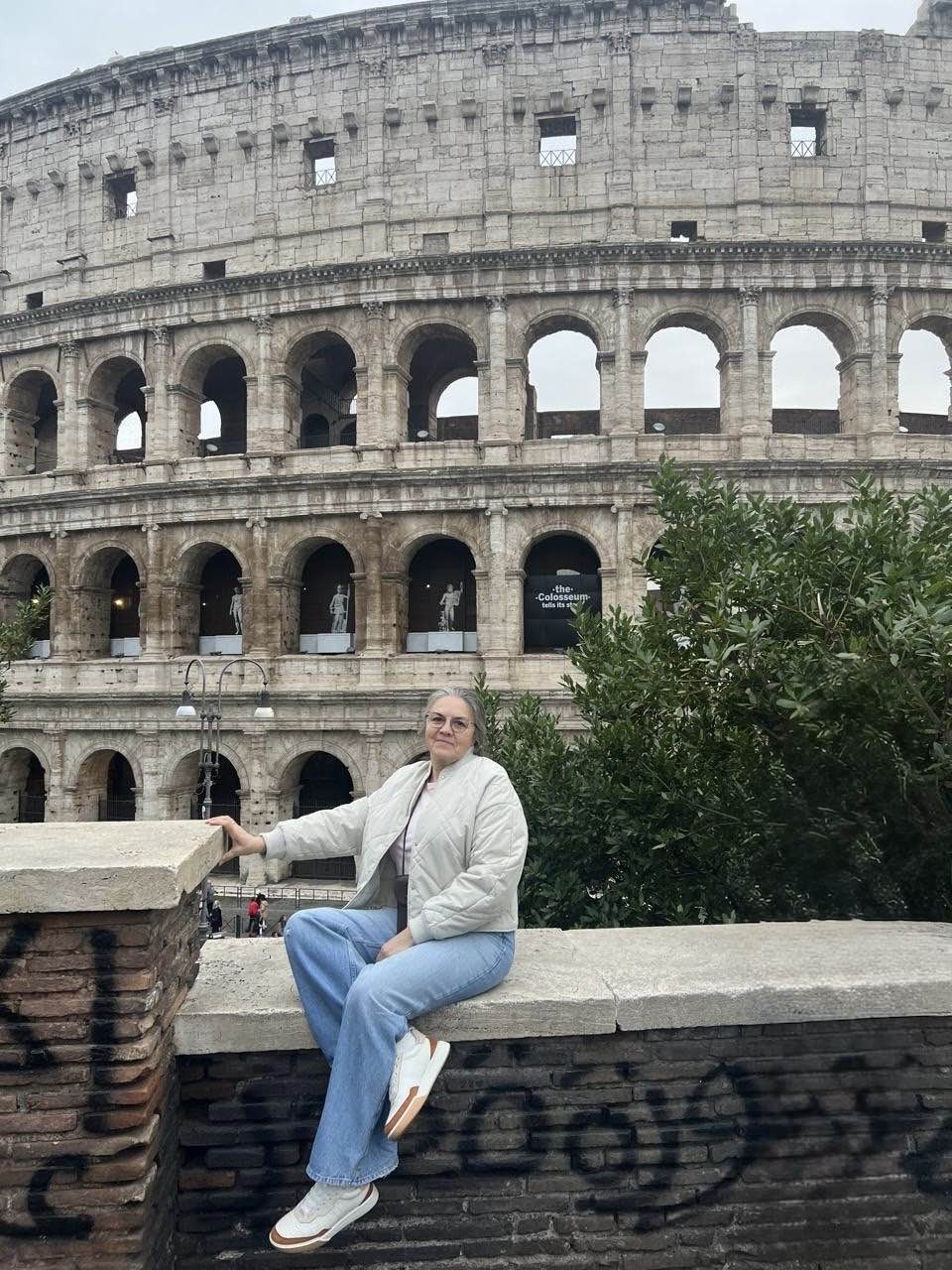 Доверила Андрею родителей, которые впервые в Риме, и не знают языков