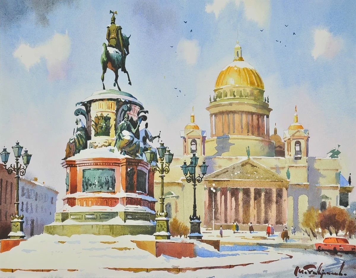 Коля Петю догоняет, да Исаакий мешает! Детская экскурсия вокруг собора
