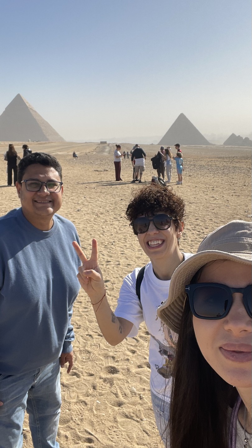 Самуил, спасибо за лучшее утро в Египте!