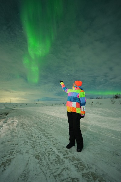 Северное сияние: чудо света в Мурманске (Виктория)