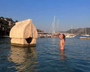 Встреча, переезд в Кекова, морская прогулка