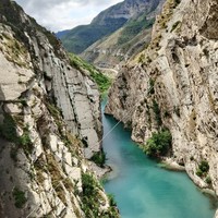 Фото отзыва 2: экскурсия "Сулакский каньон и бархан Сарыкум: между водой и пустыней"