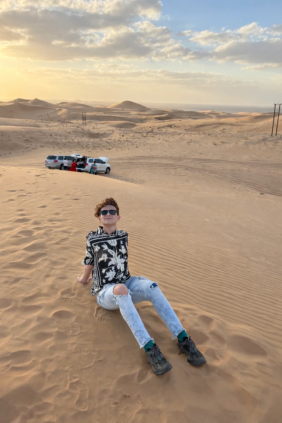 Сафари в пустыне, ужин, шоу и фото в красном платье (из Дубая) (Fyodor)