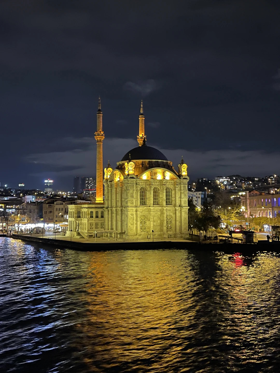 По вечернему Босфору на круизном лайнере (Артем)