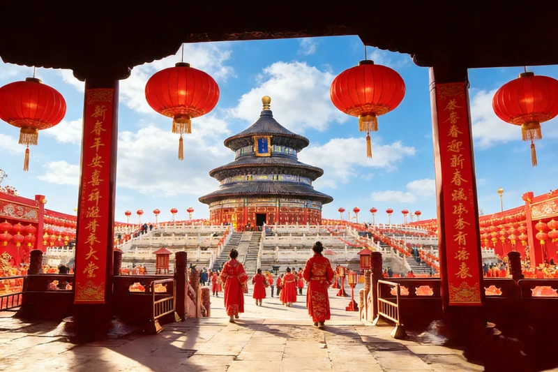 Билет в пекинский Храм Неба