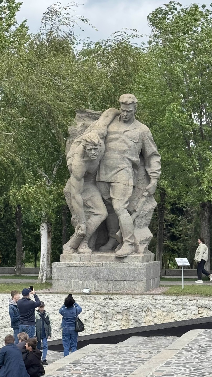 Мамаев курган - «главная высота России» (Елена)