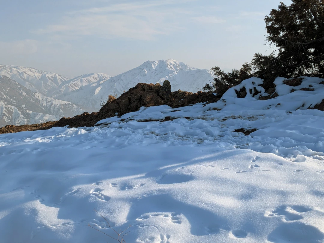 Осеннее затишье в климатических явлениях предоставило возможность порадовать глаз картинками межсезонья в горах. Нет уже весенней