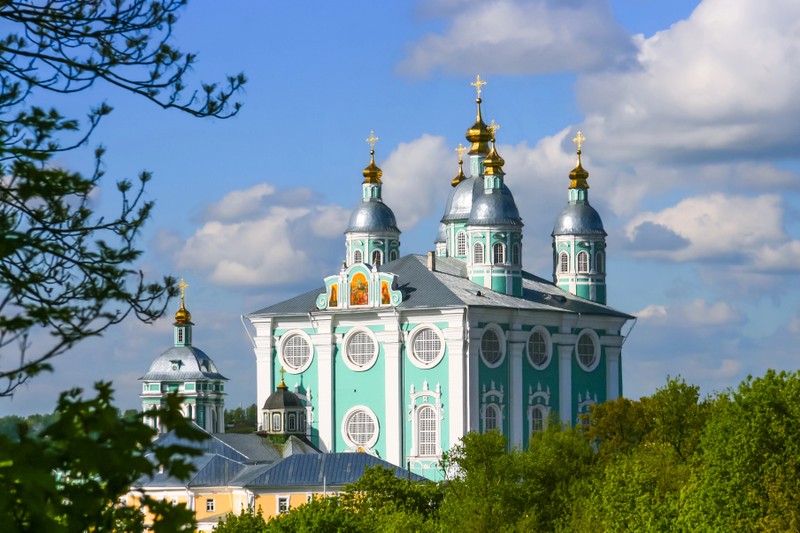 Успенский собор и Соборная гора в Смоленске