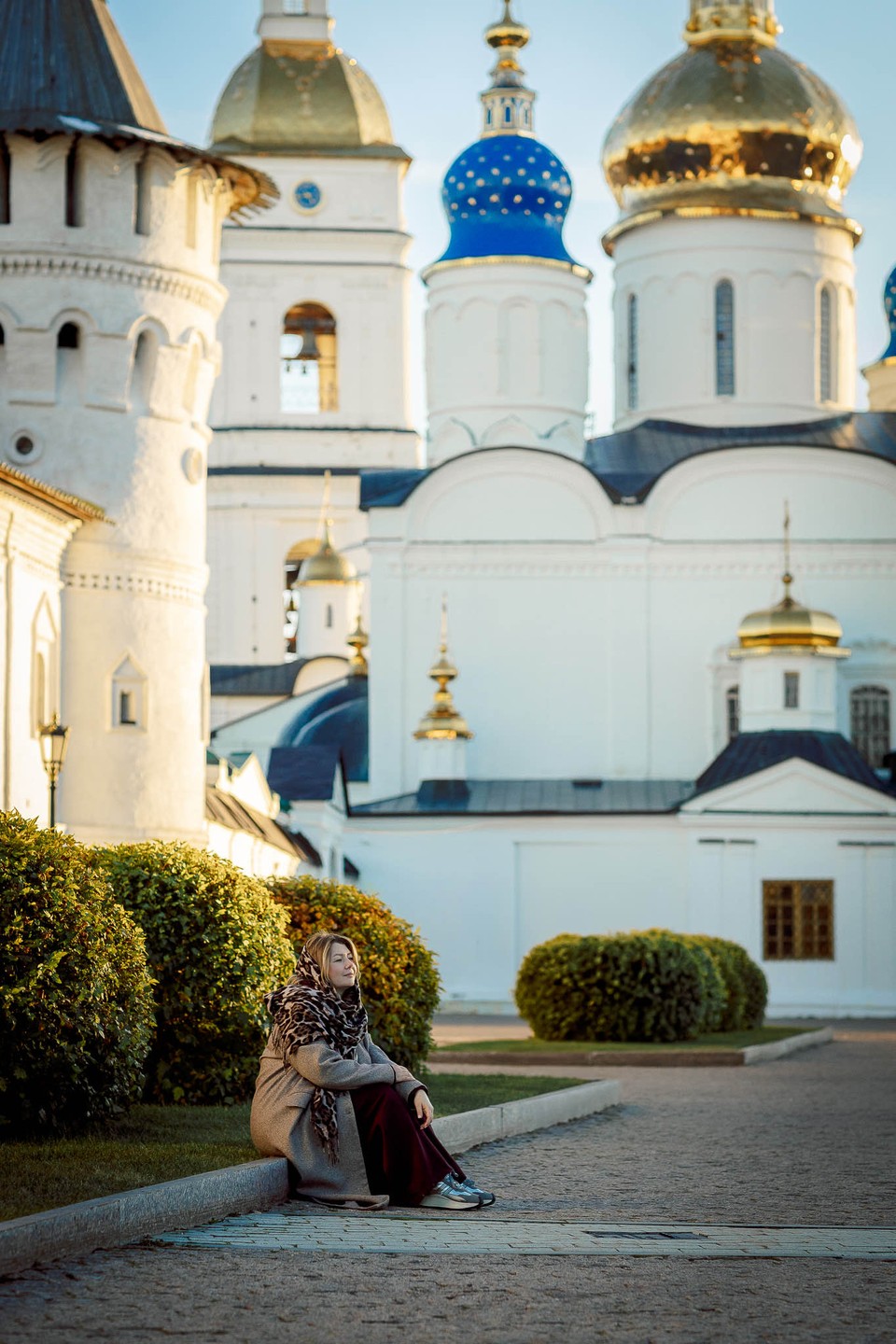 Благодаря Яне, теперь у нас есть атмосферные кадры из прекрасного города Тобольска на закате😍Яна приятная женщина
