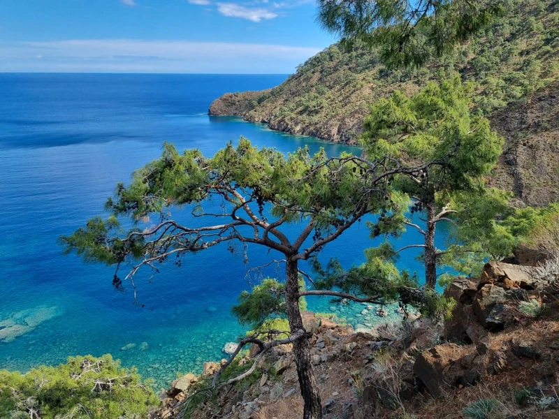 Из Текирова к маяку Гелидония: треккинг по Ликийской тропе налегке с проживанием в отелях