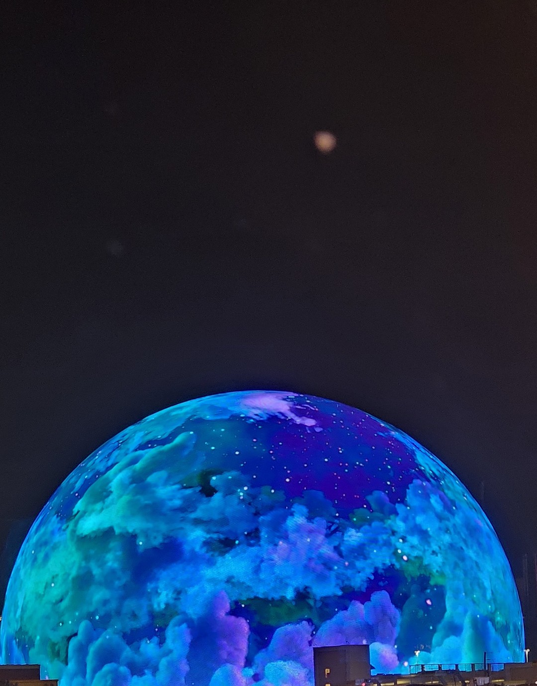 Очень яркое впечатление от ночного Вегаса!