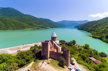Канатная дорога на Мтацминду, крепость Ананури, Мцхета