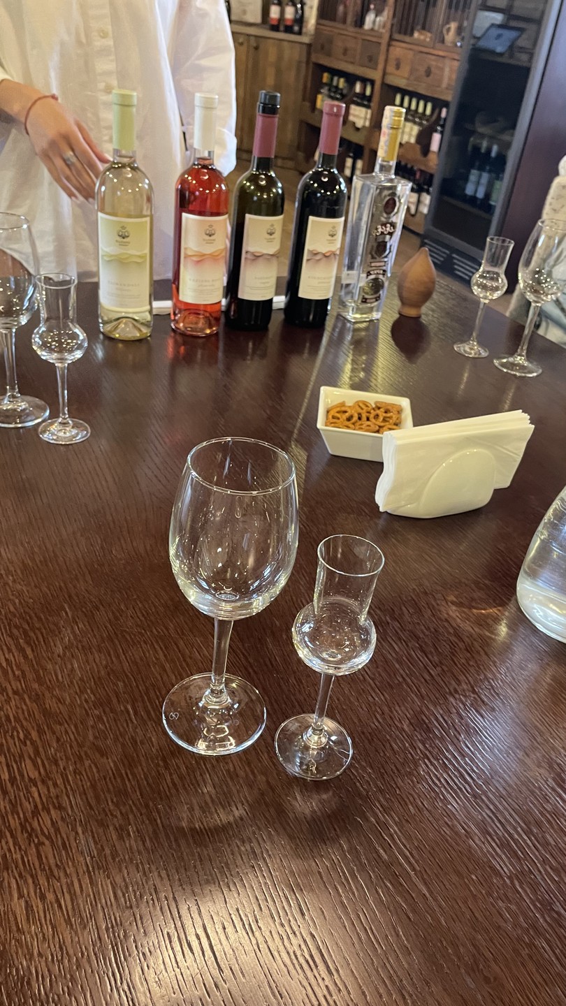 Продегустировали вина, поели виноград, полюбовались видами:) такая прекрасная и запоминающаяся поездка! Спасибо Александру!!!