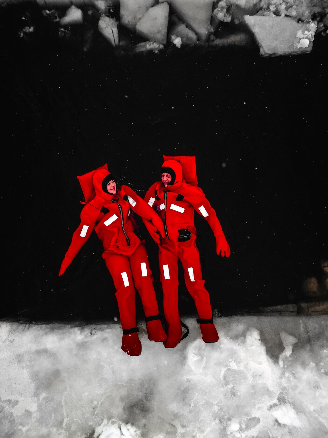 Спасибо огромное команде Айс-флоатинг за такое невероятное приключение! Благодаря Александру и Владимиру, наша с мужем 20