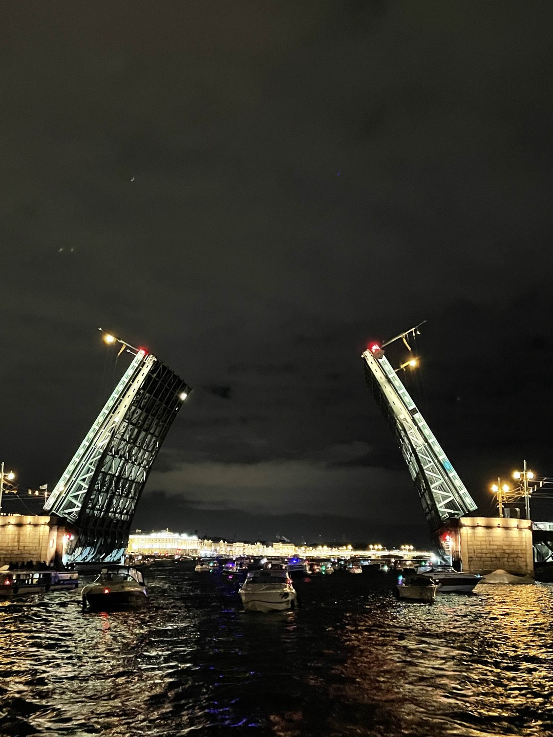 Пять разводных мостов - на теплоходе с гидом (Марина)