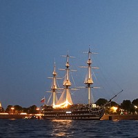Фото отзыва 3: экскурсия "От Медного всадника до развода мостов — ночная прогулка на теплоходе"