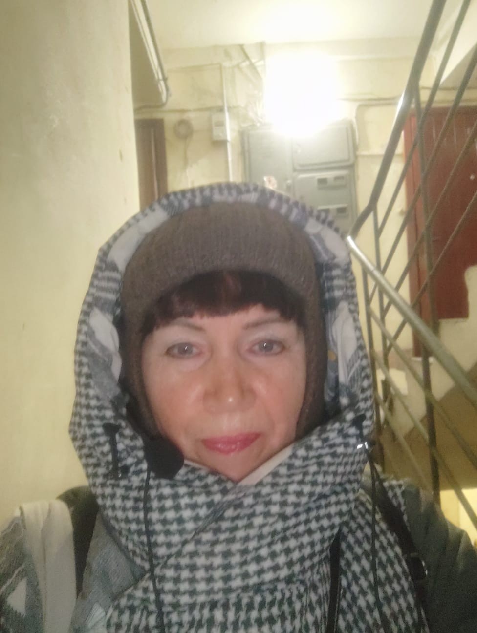 4 января были на экскурсии с Татьяной, несмотря на очень зимнюю погоду с ветром и снегом