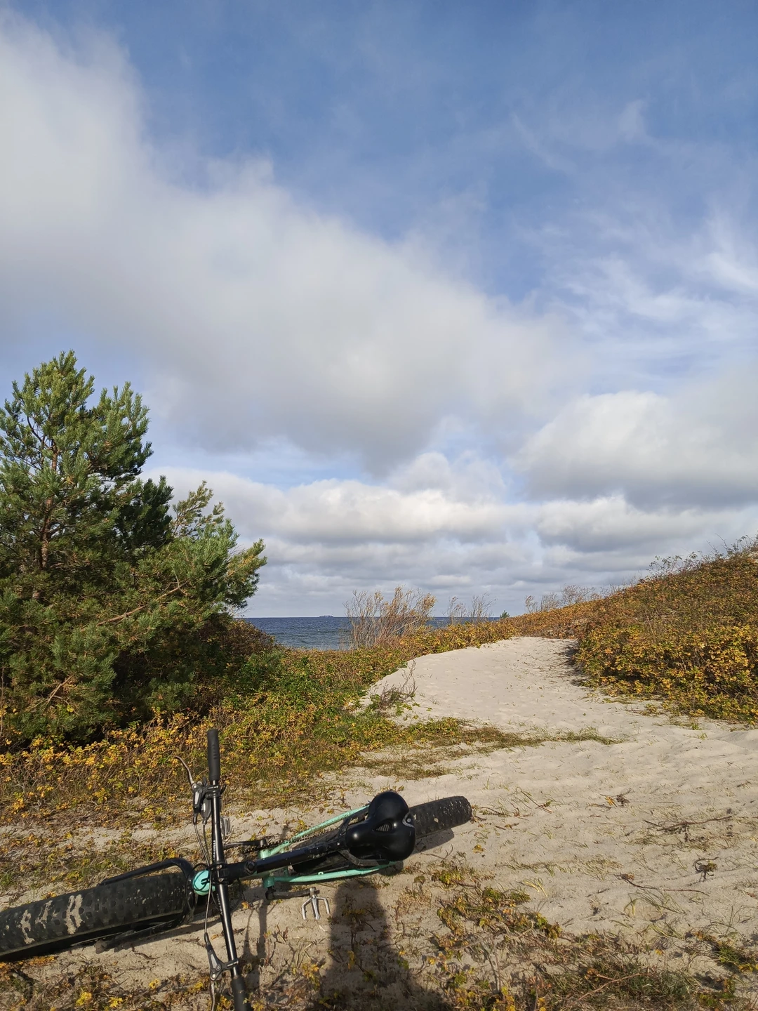 Самой яркой частью моего путешествия по местам этого края стала данная велопрогулка по Балтийской косе 🌊🚲