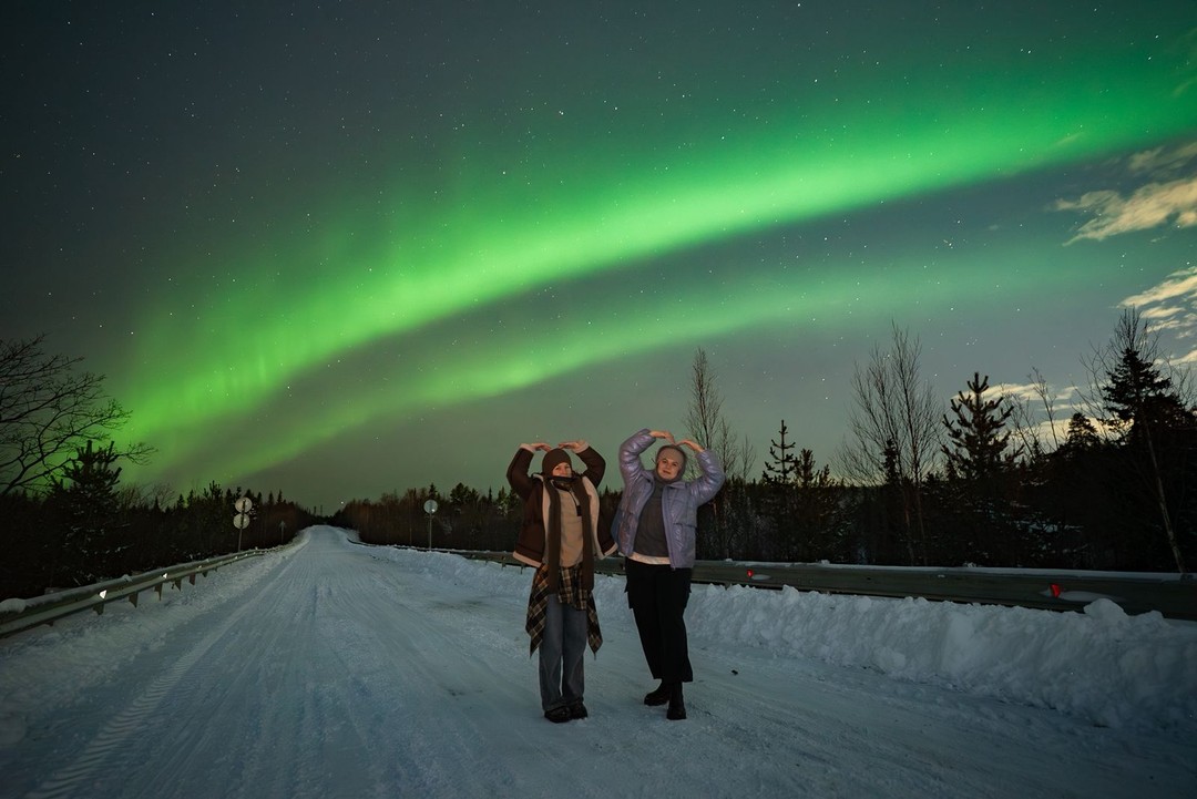 Сезон фотоохоты на северное сияние открыт (Elena)