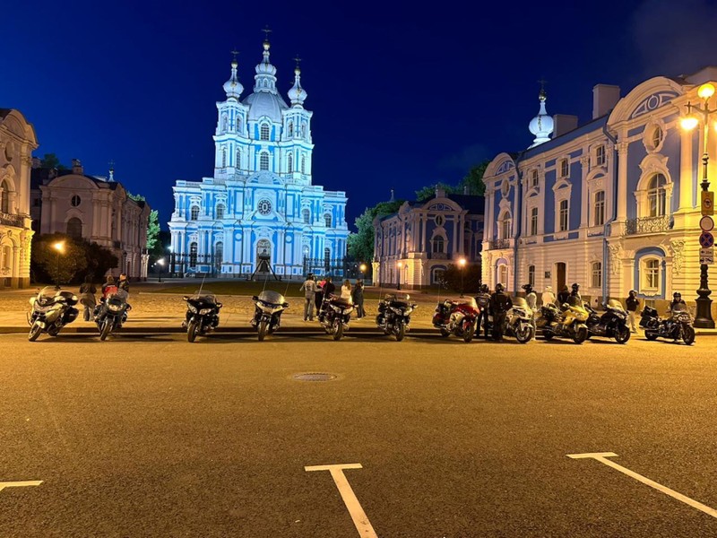 Мотопрогулка по городу на берегах Невы