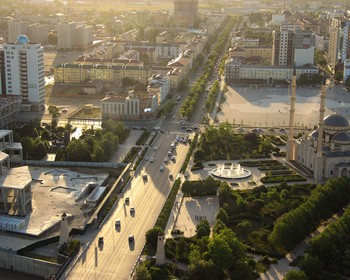 Аргунское ущелье, город Шали