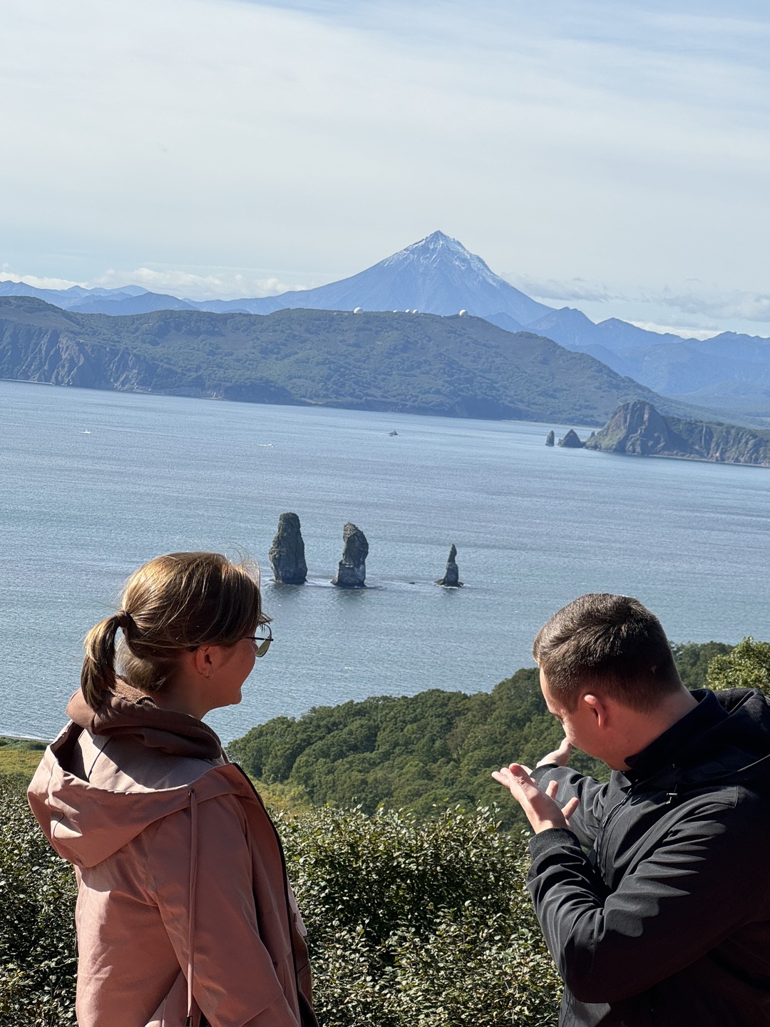 Камчатская экзотика: мыс Маячный и скалы Три брата (Александр)