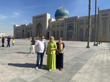 Фото отзыва 1: экскурсия "«Красавец Ташкент»: авто-пешеходная экскурсия"