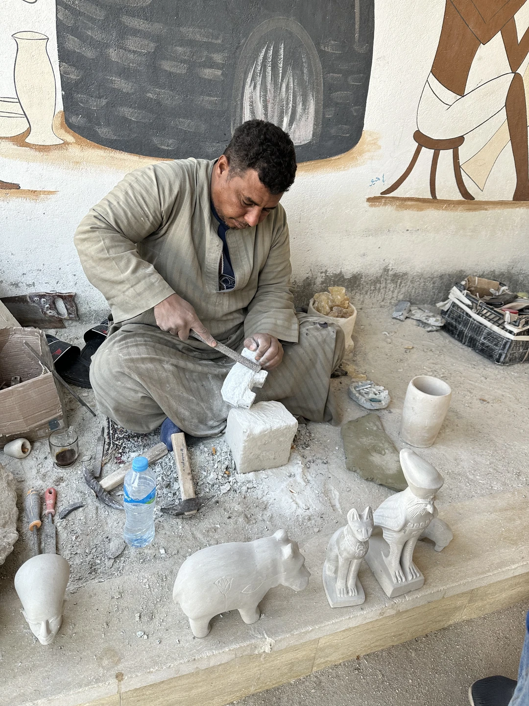 Хорошая экскурсия, Ахмед молодец, немного спешили чтобы пройти перед автобусами, но оно того стоило.