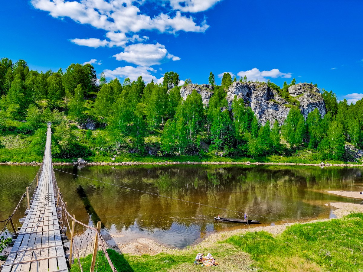 Фото К Усьвинским столбам — на лодке с ветерком!