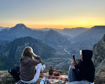 Гуниб, точка Айвазовского, смотровая Дарада-Мурада