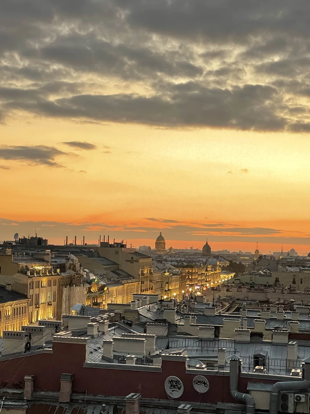 Очень красивые виды с крыши 😍