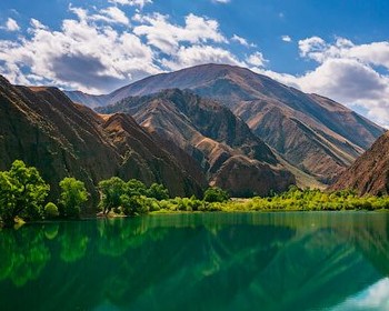 Каньон Хан-Салык и озеро Сон-Куль