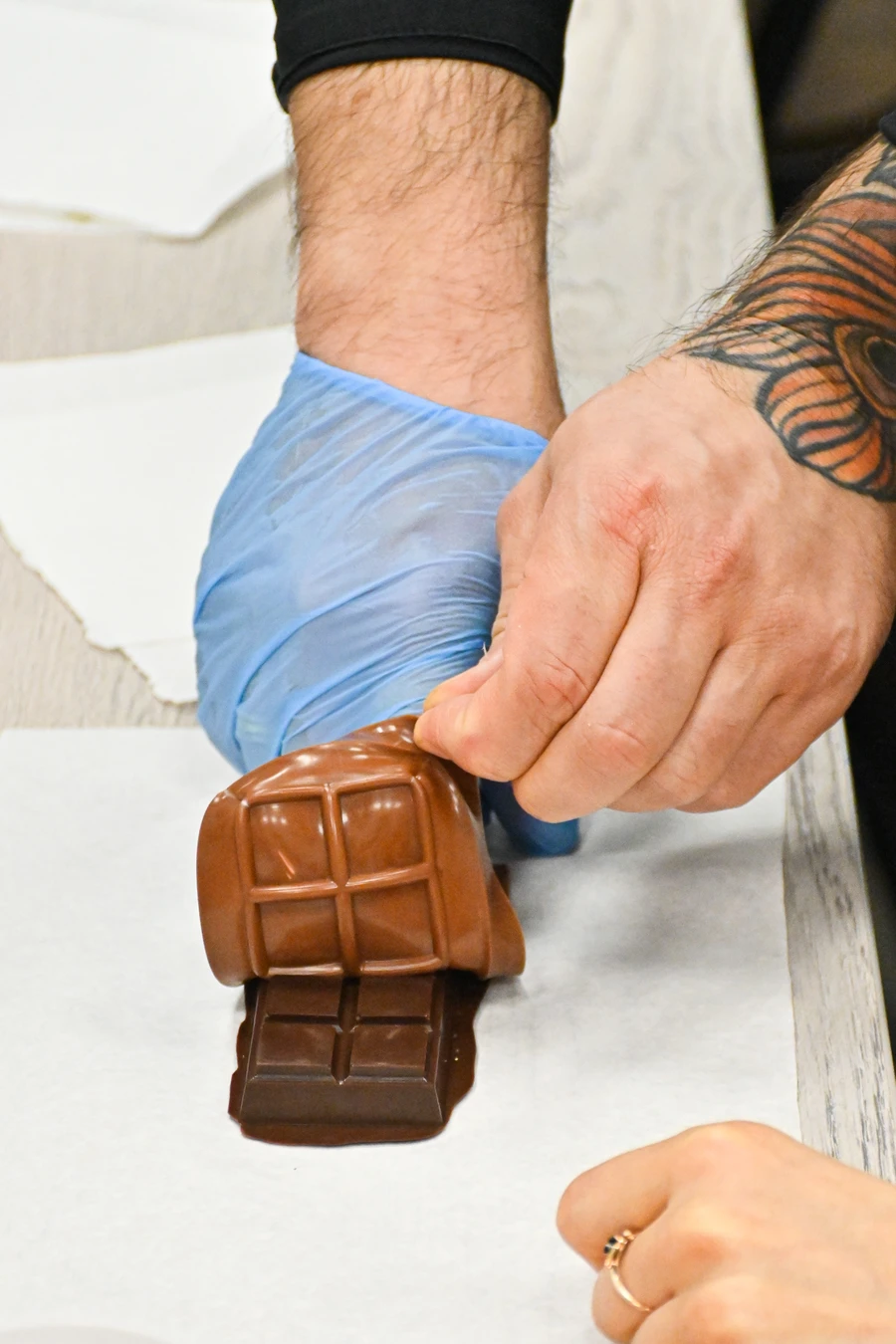 Мастер-класс в группе по дубайскому шоколаду в Москве (10/13)