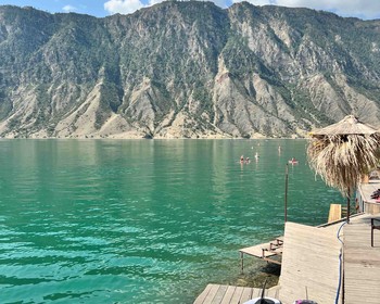 Ирганайское водохранилище, смотровая площадка, отъезд