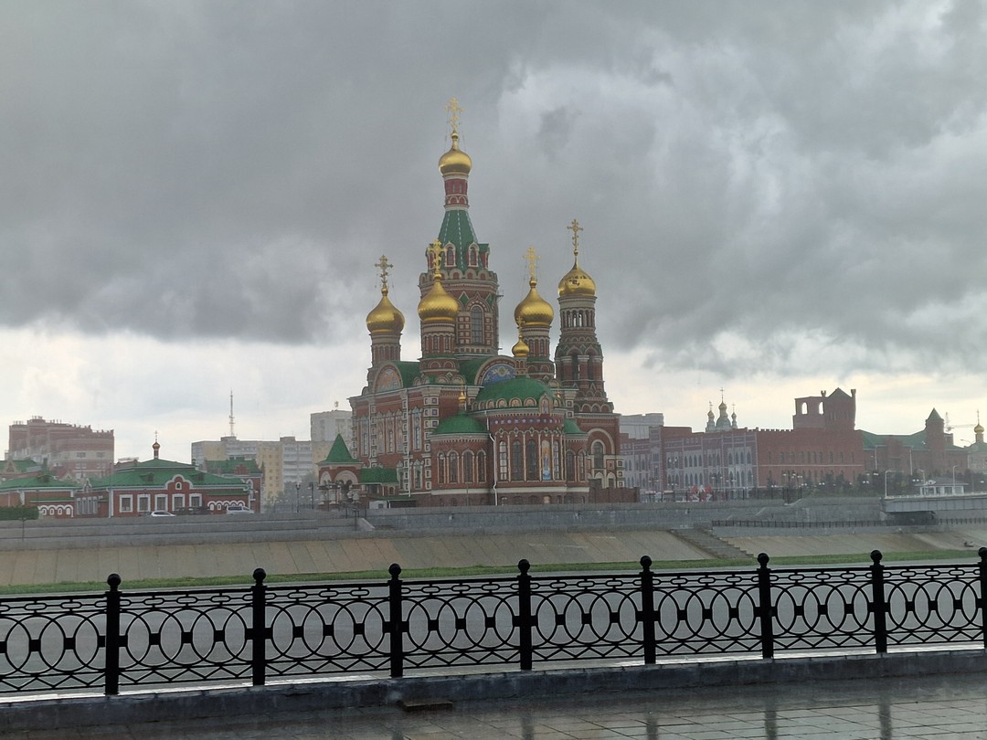 Отличная возможность посмотреть на Йошкар-Олу с высоты птичьего полета