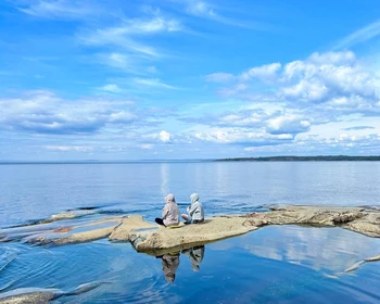 Знакомство с Петрозаводском, переезд в Северное Приладожье, сафари к водопадам