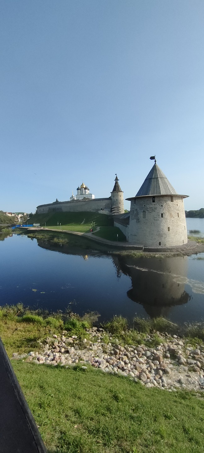 По Пскову - на электровелосипедах и автомобиле (Алексей)