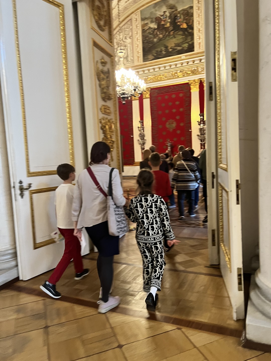 В гости к Павлину: детская экскурсия в Эрмитаже (Ирина)