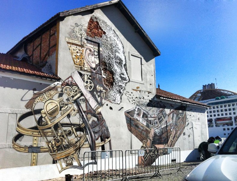 Уличное искусство Лиссабона