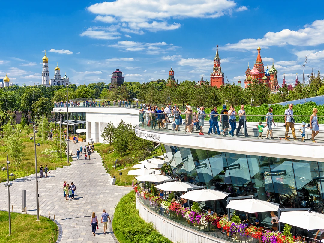 Режим работы парка «Зарядье»