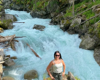 Водопад Алибек и озеро Туманлы-Кёль
