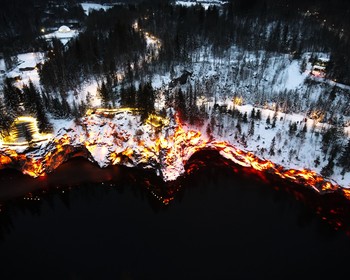 Водопады Ахвенкоски и горный парк «Рускеала»