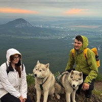 Фото отзыва 3: экскурсия "Рассвет на Бештау: утренний треккинг с хаски!"