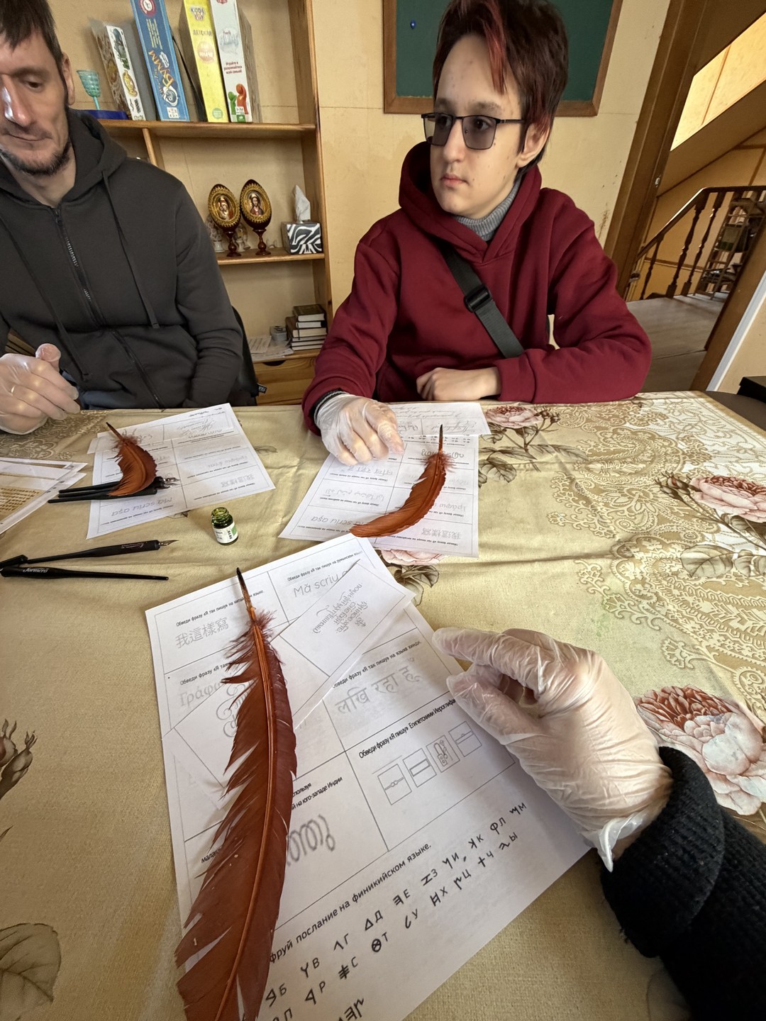 Был очень морозный день,Коломну припорошило снежком и сама прогулка была не столь долгой по нашему усмотрению,а