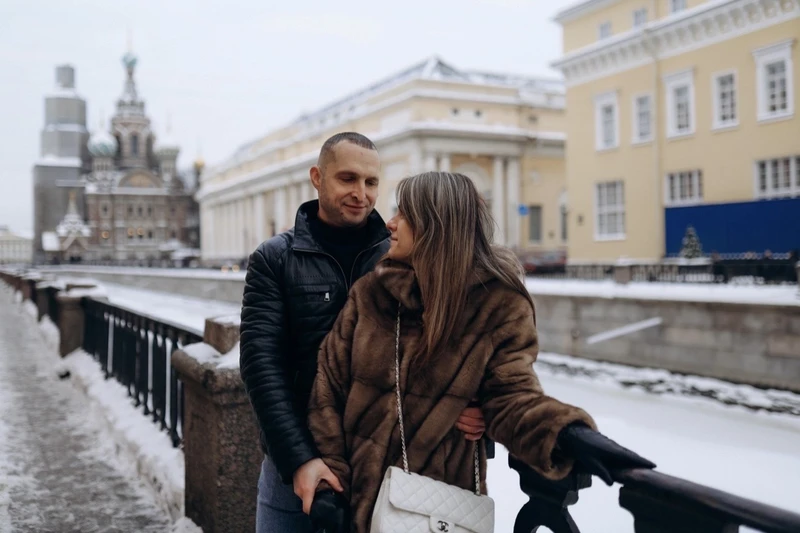 Экспресс-фотосессия в красивых местах Петербурга (Алёна)